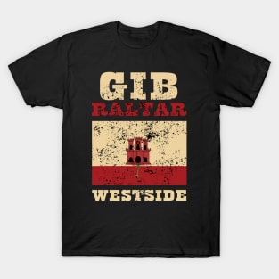 Flag of Gibraltar T-Shirt